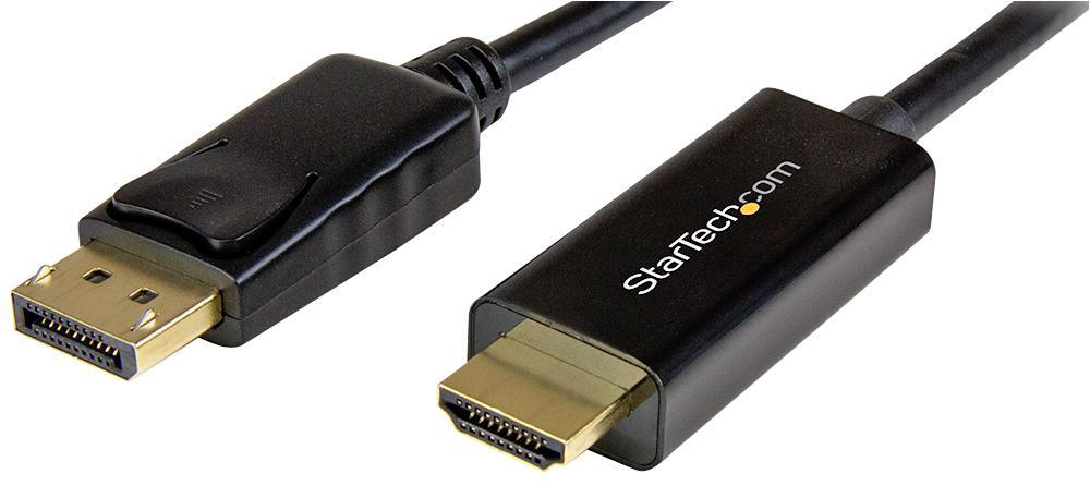 STARTECH Câble d'adaptateur DisplayPort 1.2 vers HDMI 4K 30Hz, 1m