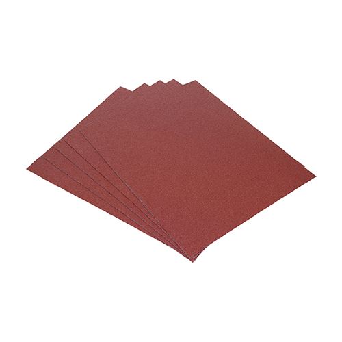 Timco Carta Vetrata a Grana Mista, Ossido di Alluminio, 230 x 280mm (Confezione