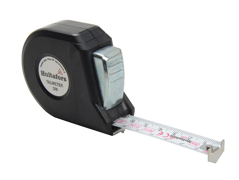 Hultafors Talmeter Markeer meetlint 3m, 16mm breedte