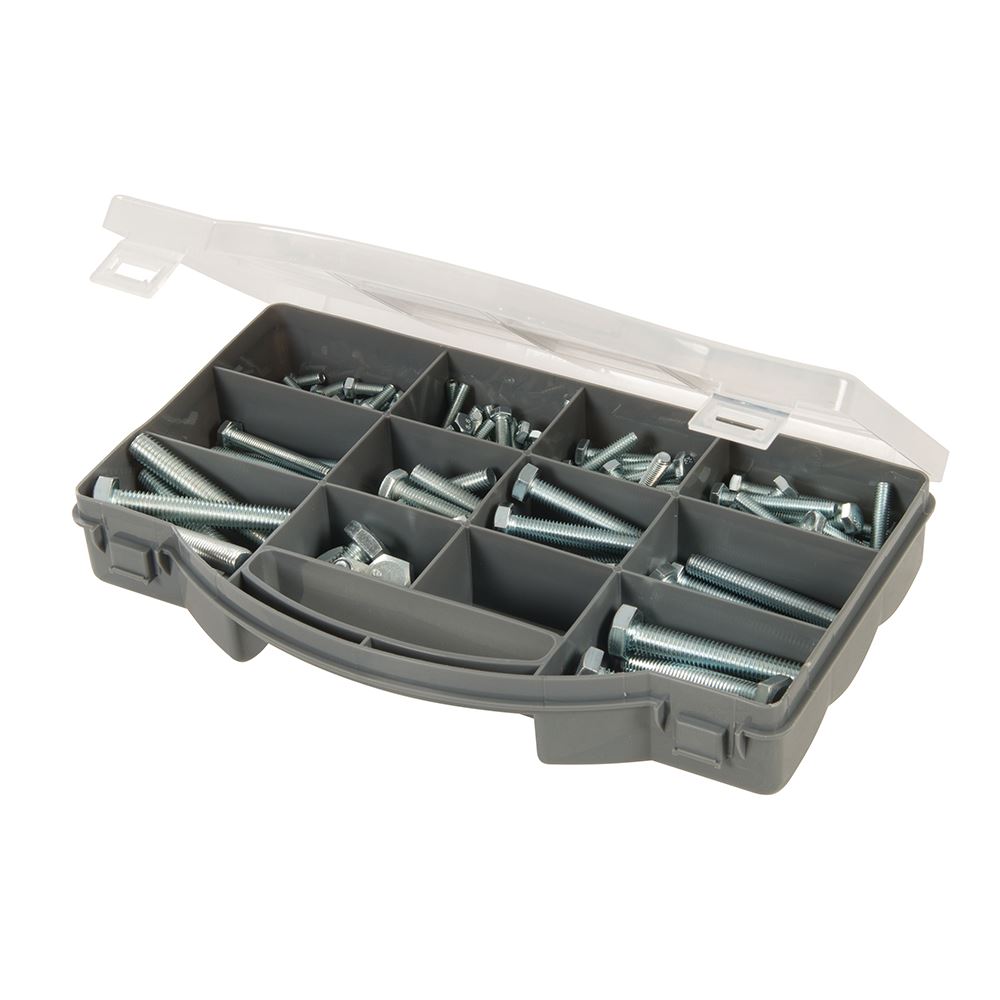 Ensemble de boulons haute résistance Fixman - 145 pièces en acier