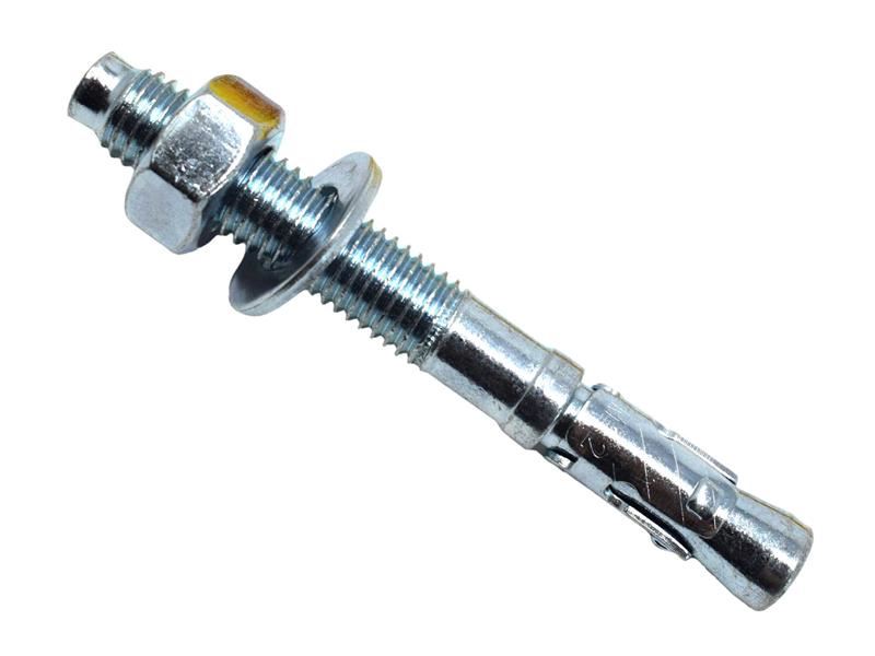 MASONMATE® 아연 도금 스루 볼트 M12 x 100mm (50개입)
