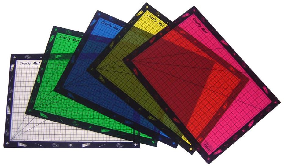 MAJOR BRUSHES - Tapis de protection pour loisirs créatifs, polypropylène transl