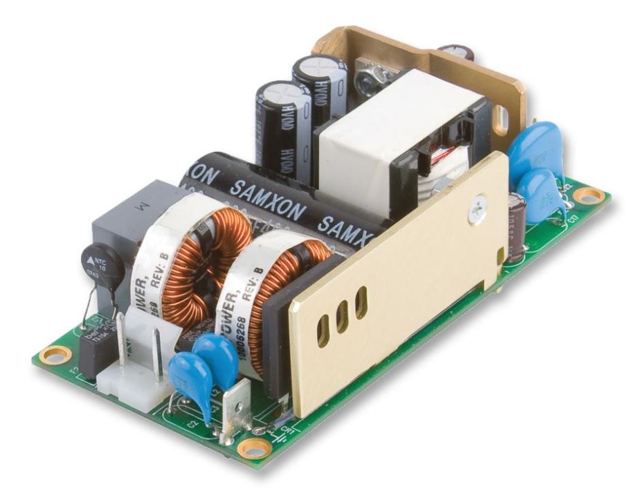 XP Power 24V 5.4A 100W/130W Open Frame Medical Power Supply