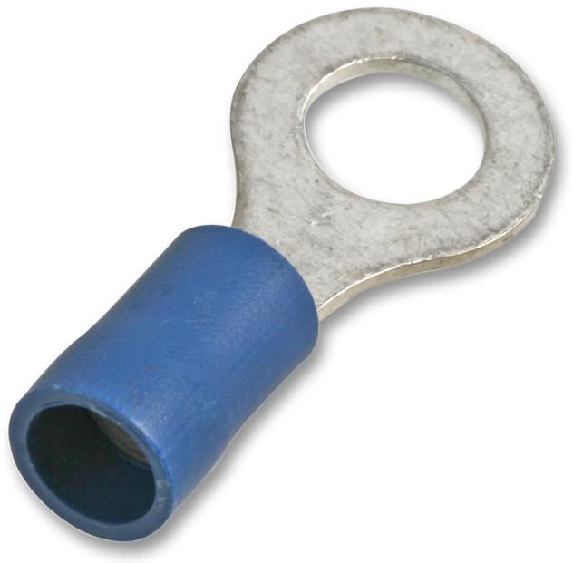 PRO POWER - 藍色環形壓接端子 3.7mm 30A 100個裝