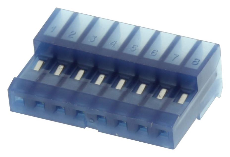 AMP - TE CONNECTIVITY - Gehäuse, 26AWG, 8-polig