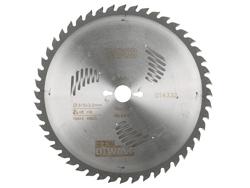 Dewalt Series 60 Circular Saw Blade, 315mm x 30mm, 48T