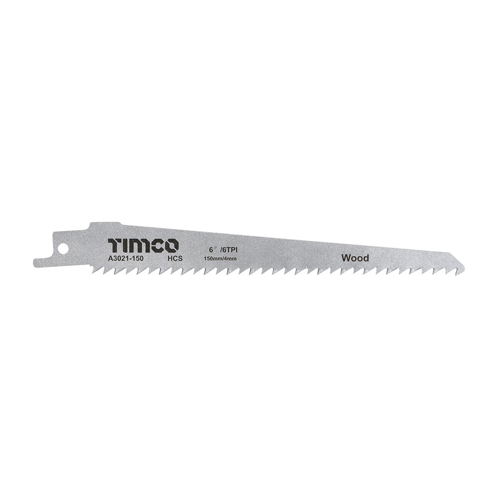 Timco - Sägeblätter für Säbelsägen - Holzschnitt - Hochkarbonstahl (Größe S644D