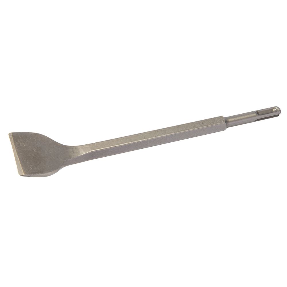 Silverline Cincel SDS Plus Angulado para Baldosas - 250mm, Vástago Hexagonal