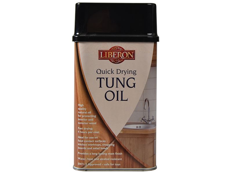 Liberon Quick Drying Tung Oil 1 Litre - Wood Finish