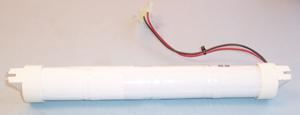 HiLo - 4,8V 4Ah Ni-Cd Notbeleuchtungs-Batteriepack mit Doppelendkappen - 4x D-B