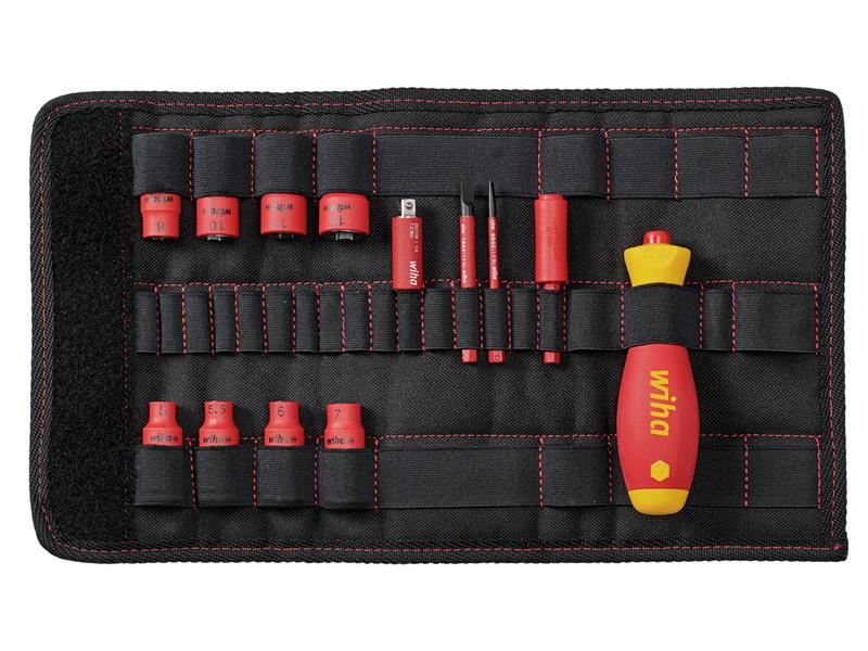 Wiha slimVario® Electric Screwdriver & Nut Driver Set, 13-Piece