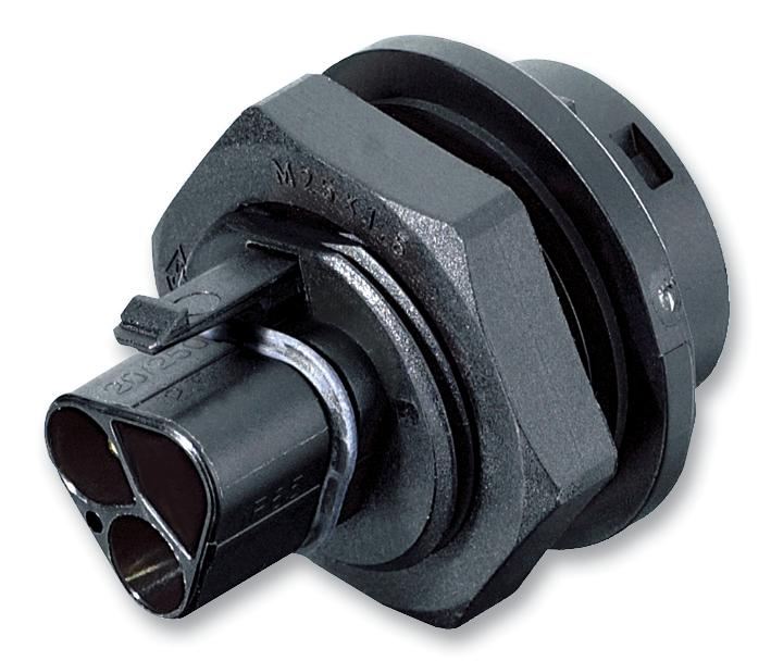 WIELAND RST20I3S M25 Plug, 3 Pole, 20A, Appliance, IP66/68/69K