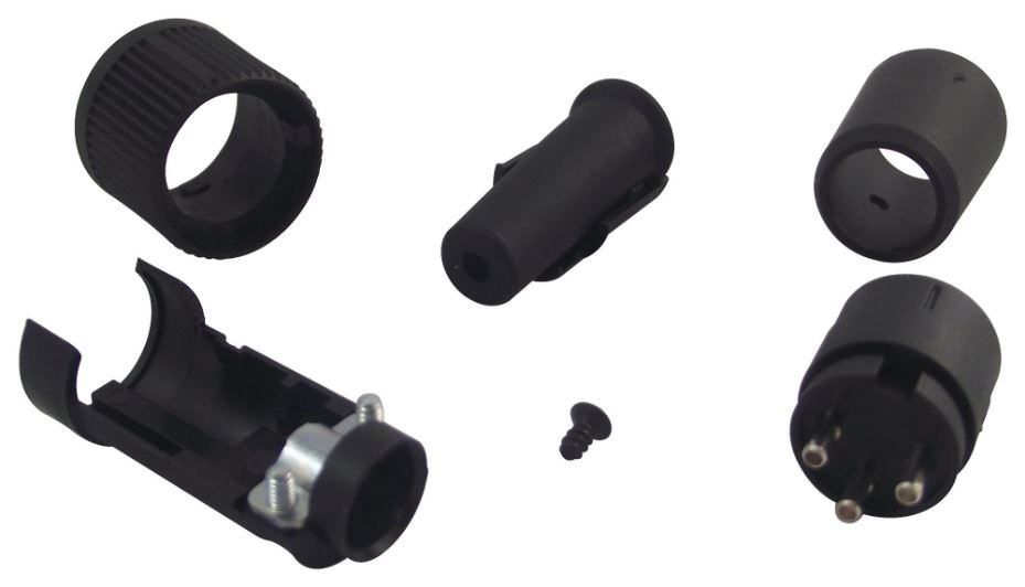 BINDER Conector Circular Bayoneta 3 Polos, Serie 678