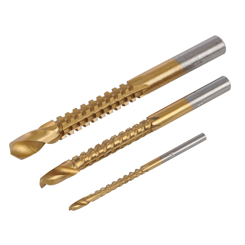 Silverline - Set Gerudi Gerimit 3pcs - 3, 6 & 8mm