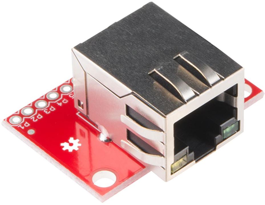 SPARKFUN RJ45 MagJack Breakout Board for Ethernet Projects
