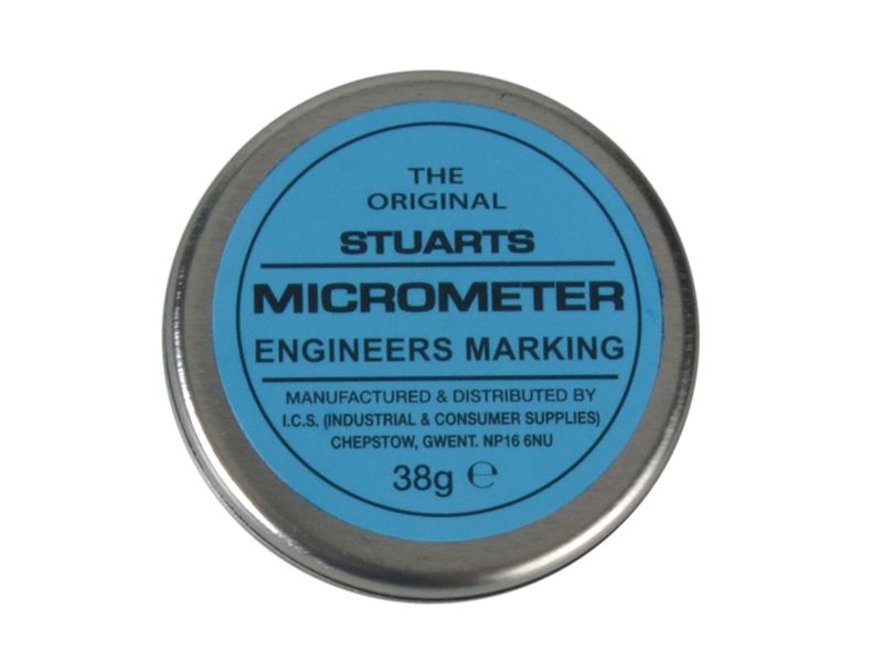 Stuarts Micrometer Engineers Blauw, 38g Blikje