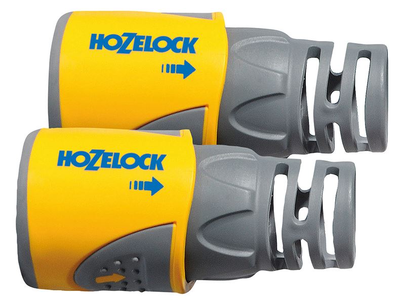 Connecteur d'extrémité de tuyau Hozelock 2050 Plus, 12,5-15 mm, Paquet de 2