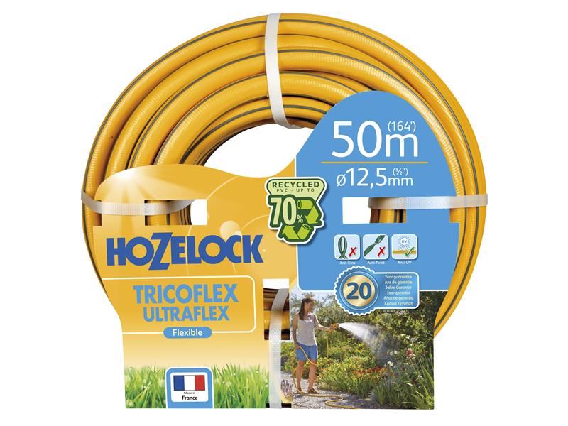 Hozelock 울트라플렉스 호스 50m, 12.5mm 직경, 20년 보증