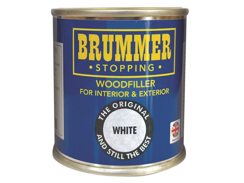 Brummer Wood Filler, White, 250g