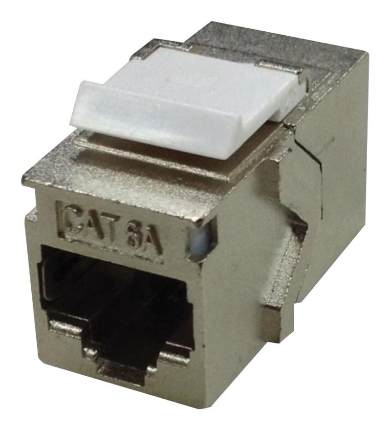 TUK Cat6a Stíněný Keystone Konektor - Balení 24 ks
