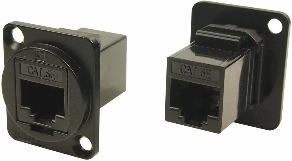 Cliff Electronic UTP Cat5e RJ45 Panel Mount Connector in XLR Frame