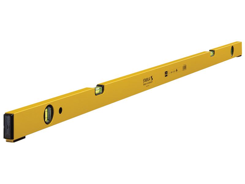 Stabila 70P-2 Double Plumb 4 Vial Spirit Level, 150cm