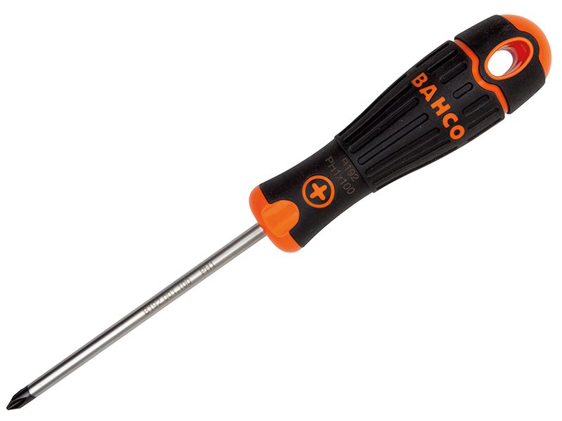 Bahco BAHCOFIT Phillips PH1 Screwdriver, 100mm