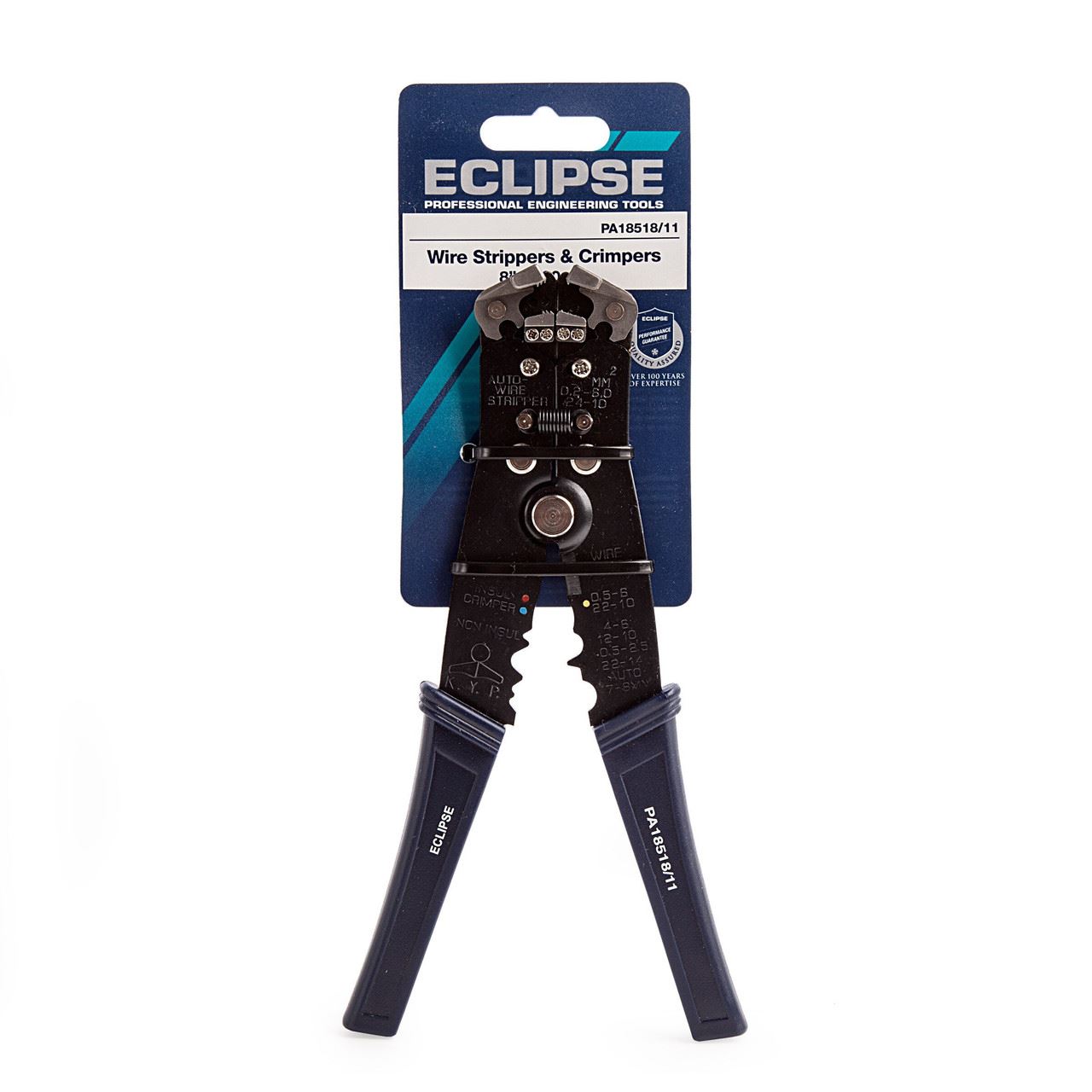 Eclipse PA18518/11 Alicates Automáticos de Descascar e Crimpar Fios, 200mm