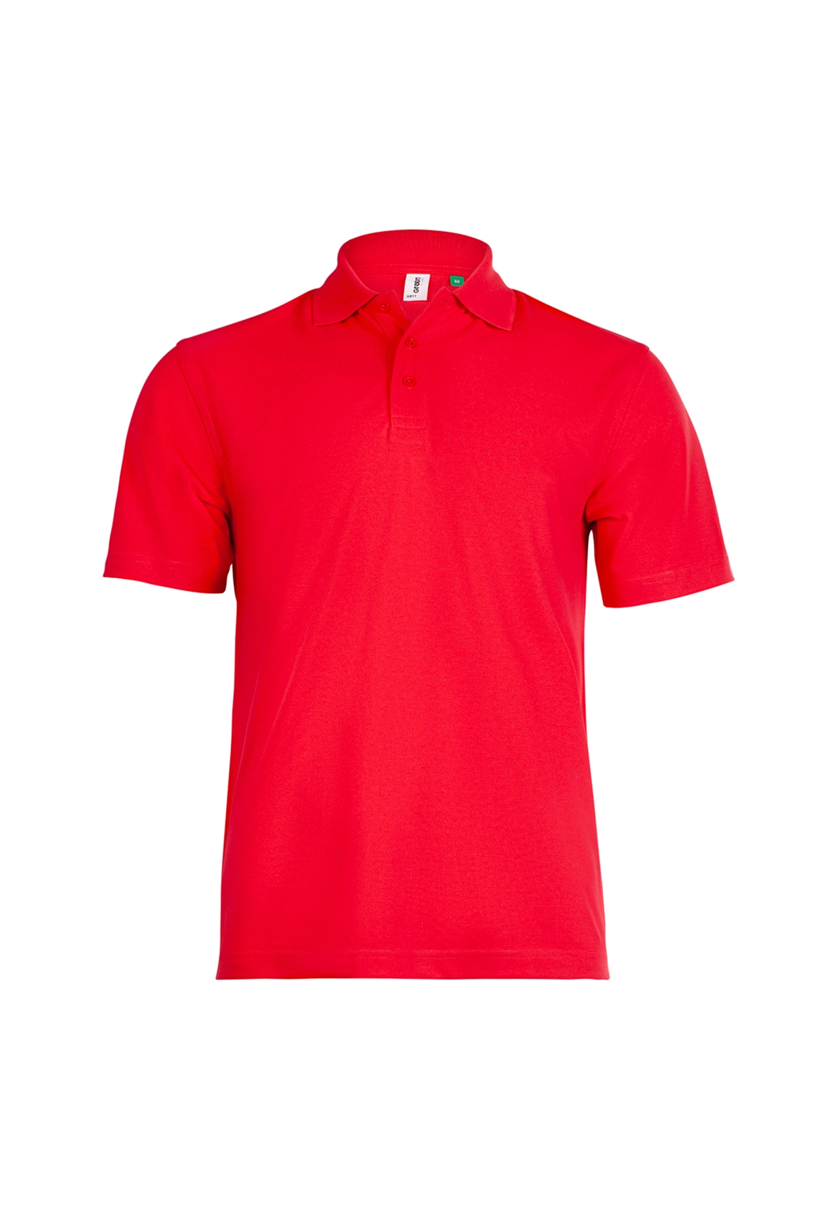 Uneek Eco-friendly Unisex Polo Shirt - 50% Recycled - Red, Size S