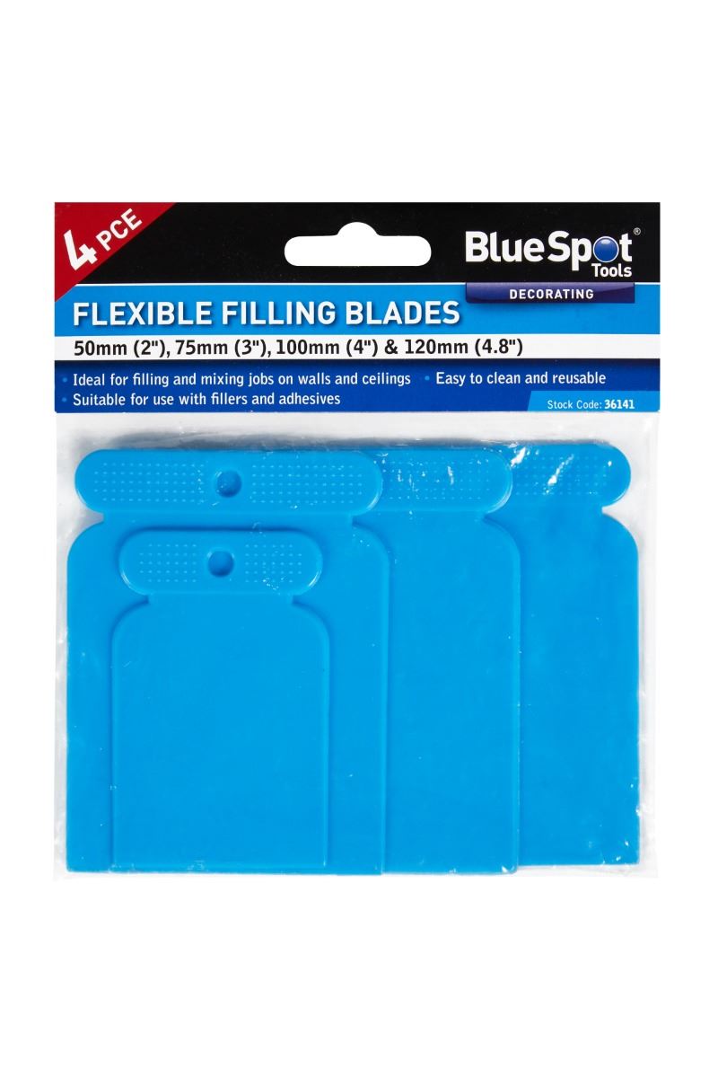 Blue Spot Tools - Tacair 4-Píosa de Lannáin Líonta Solúbtha
