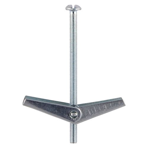 Timco Fissaggi a Molla a Toggle, M5 x 100mm, Zincati, Confezione da 100