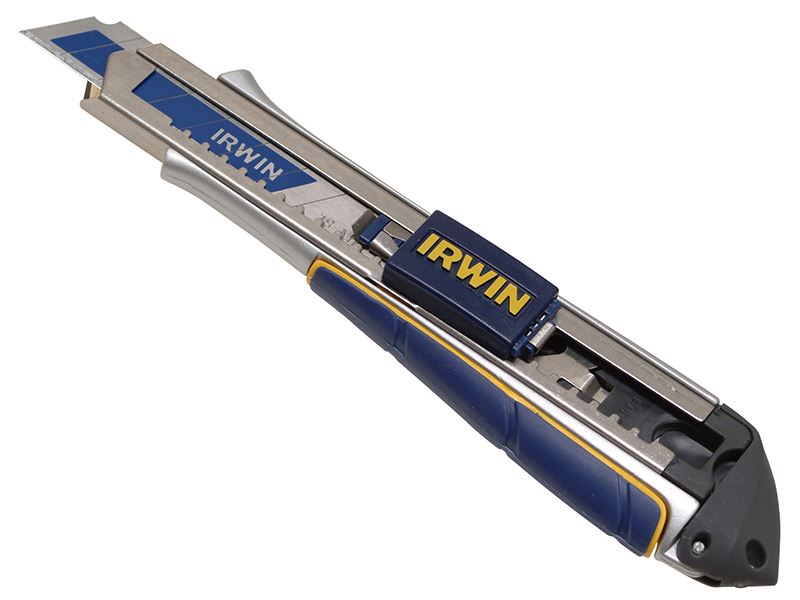IRWIN ProTouch Screw Snap-Off Knife, 18mm, Aluminium Body