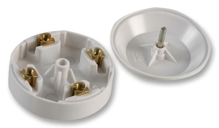 Pro Elec Bosca Comhphoist Minic, 20A, 4 Críochnaithe, 57mm, Bán