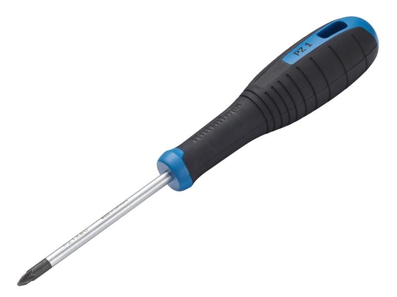 Hultafors Pozidriv Screwdriver PZ1 x 80mm, Hardened Steel