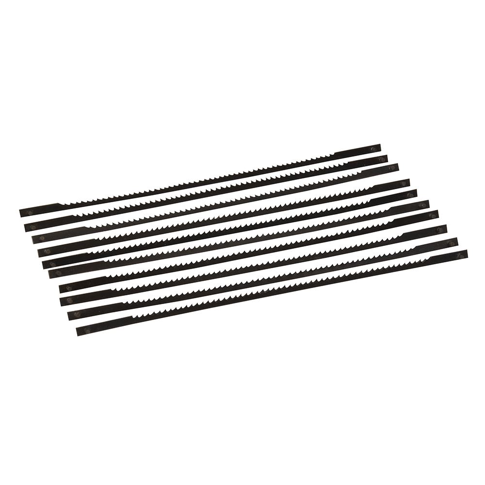 Silverline 14 TPI Scroll Saw Blades 130mm (10 Pack)