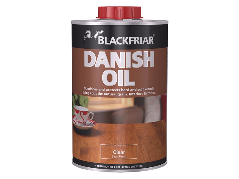 Blackfriar Clear Danish Oil, 500ml, for Wood Protection