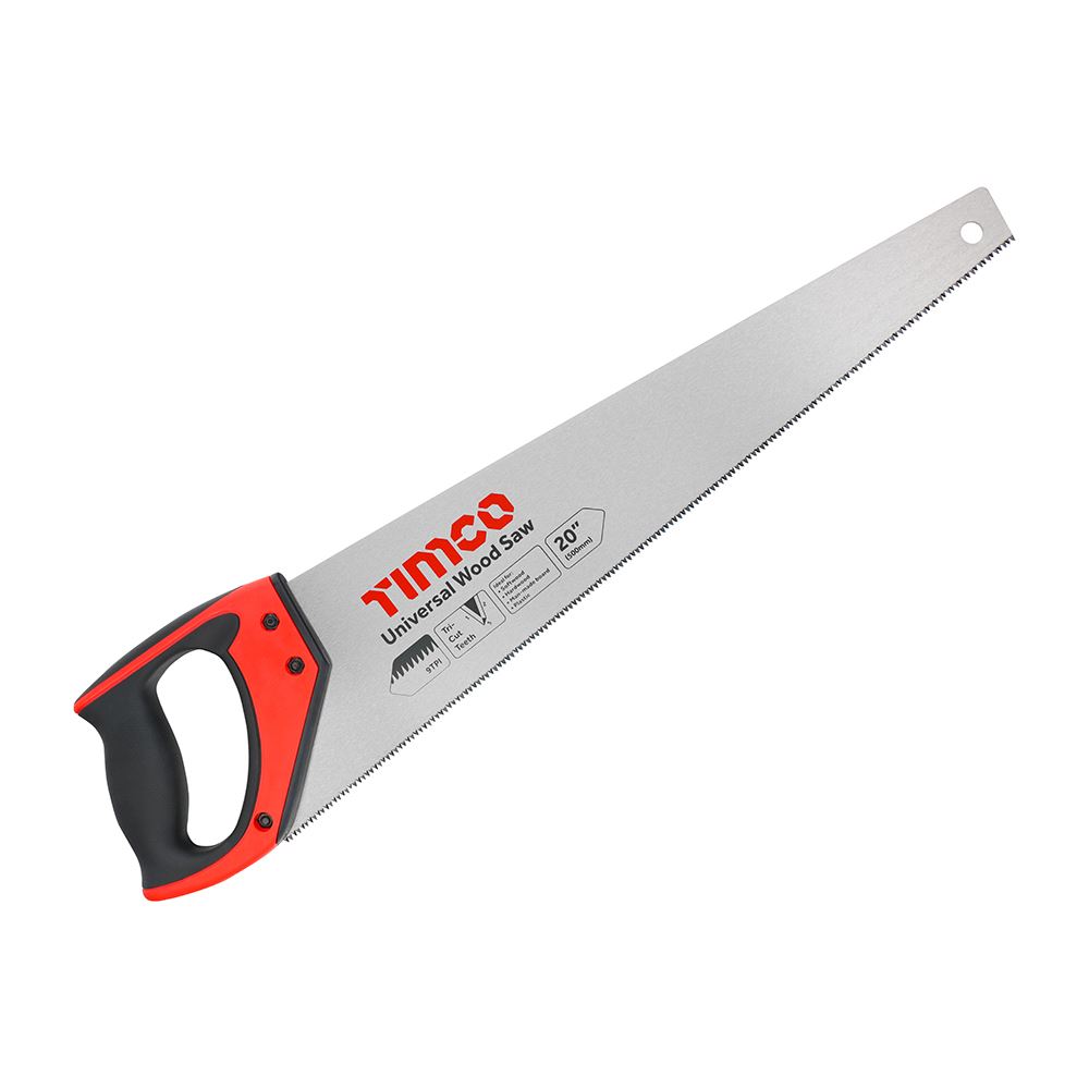 Timco Universal Wood Saw, 9tpi, 20-Inch, SK5 Carbon Steel