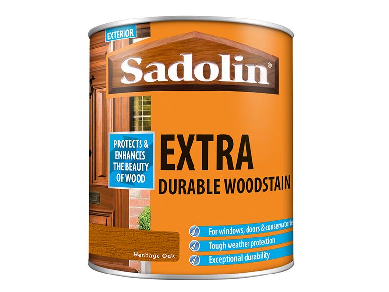 Sadolin 超耐用木器染色漆 - 傳統橡木色 1公升