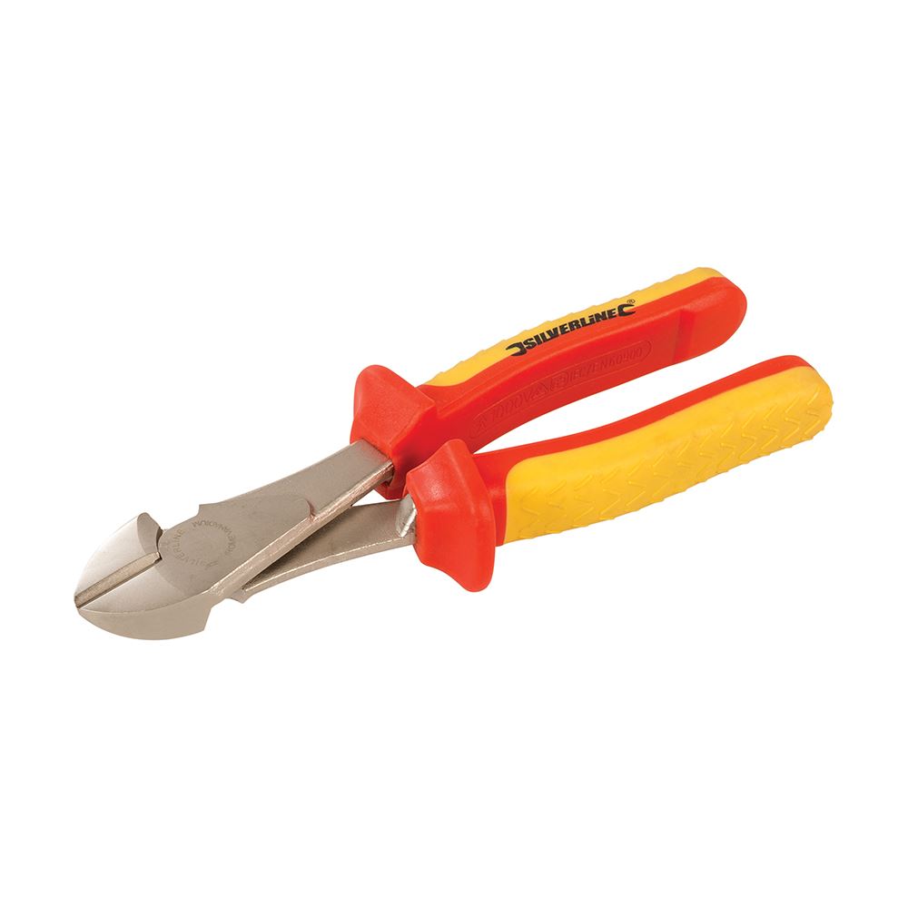 Silverline VDE Expert - Pince coupante latérale, 160mm