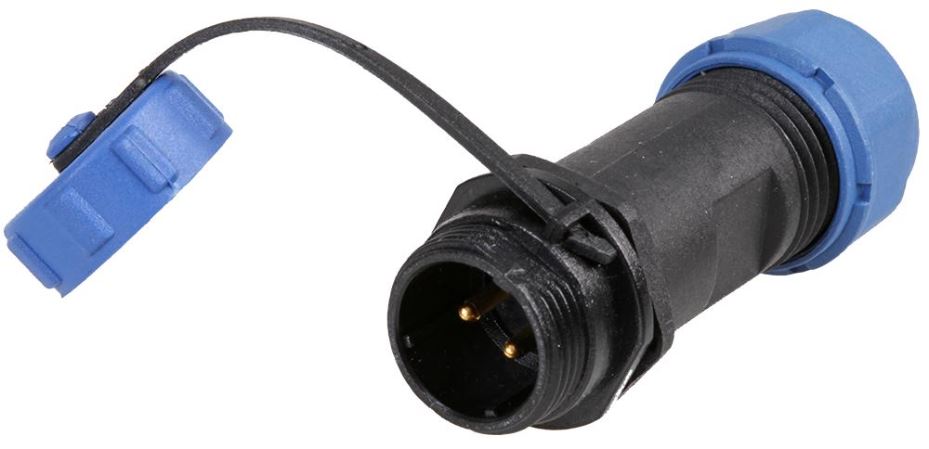 PRO ELEC SP13 Serie 2-polige IP68 Ronde Connector Plug, 5-8mm