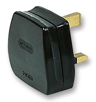 PRO ELEC 13A Britské zástrčky s pojistkou (černé, balení 20 ks)