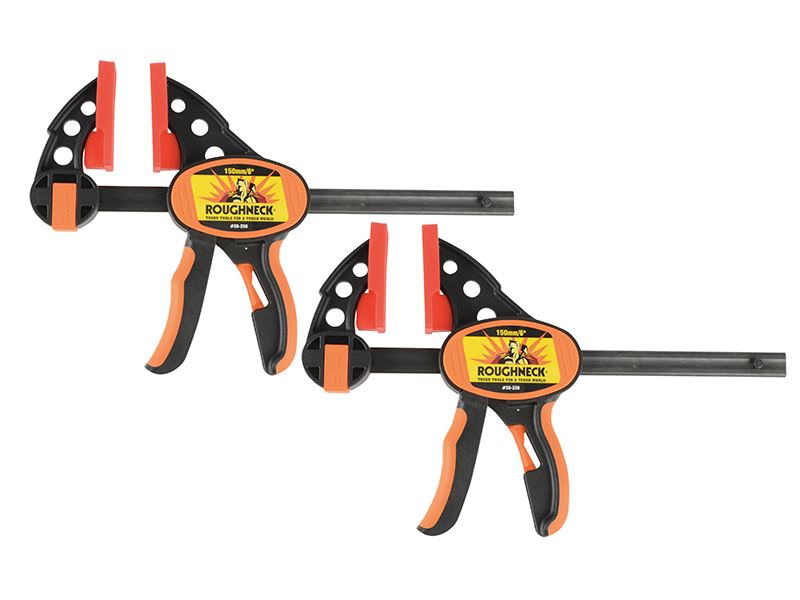Roughneck Jednoruční svěrka a rozpěrka 152 mm (6 palců) Balení po dvou