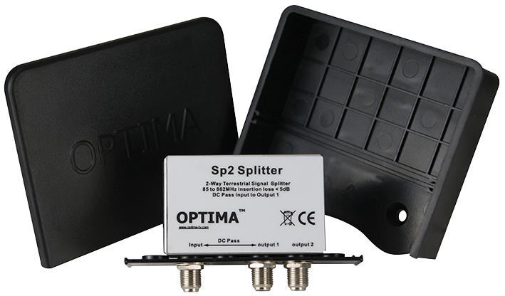 VISION - 2-Wege-TV-Signal-Splitter 85-862MHz SP2