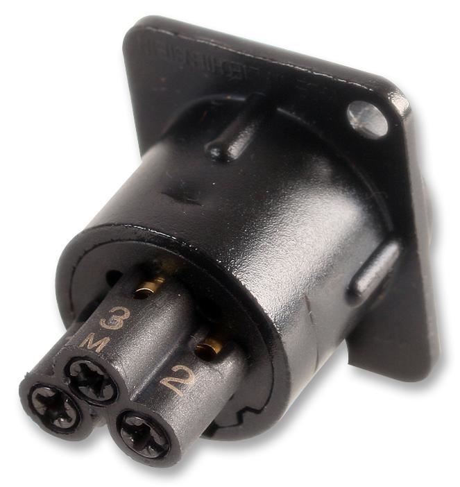 NEUTRIK XLR Socket, 3 Pole, Screw Terminals