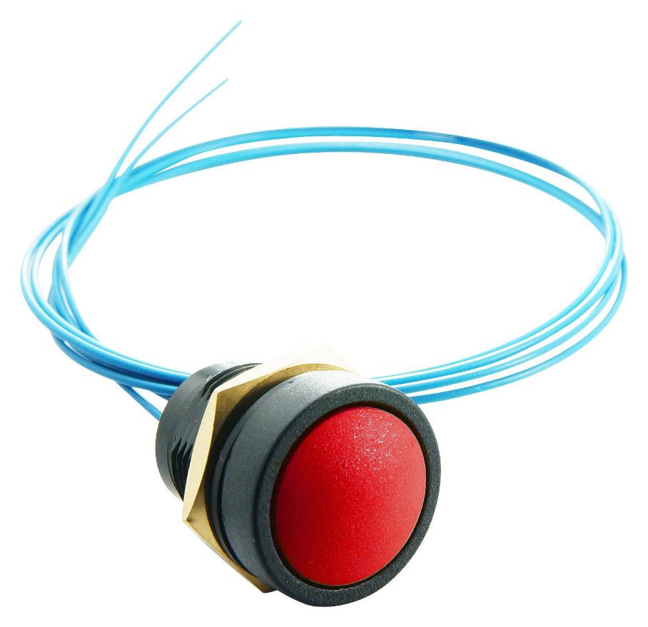 ITW SWITCHES מתג לחיצה אדום עגול סדרה 49-59