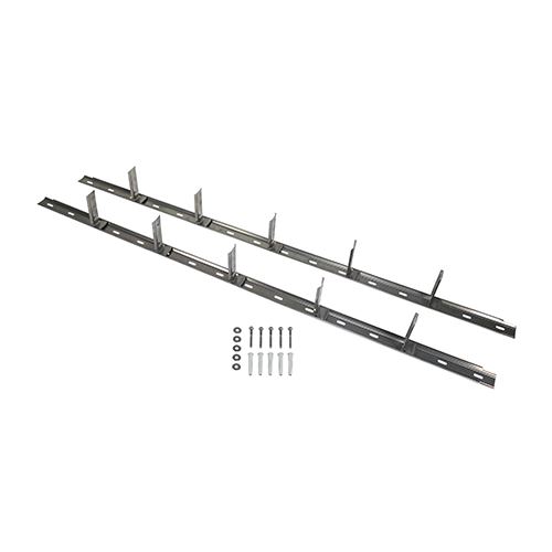 Timco Kit de démarrage mural en acier inoxydable, 41 x 1170mm