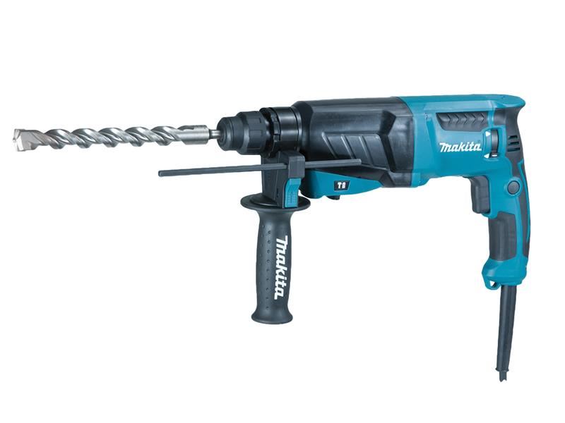 Makita HR2630 מקדחה עם פטישון SDS פלוס, 800W, 240V