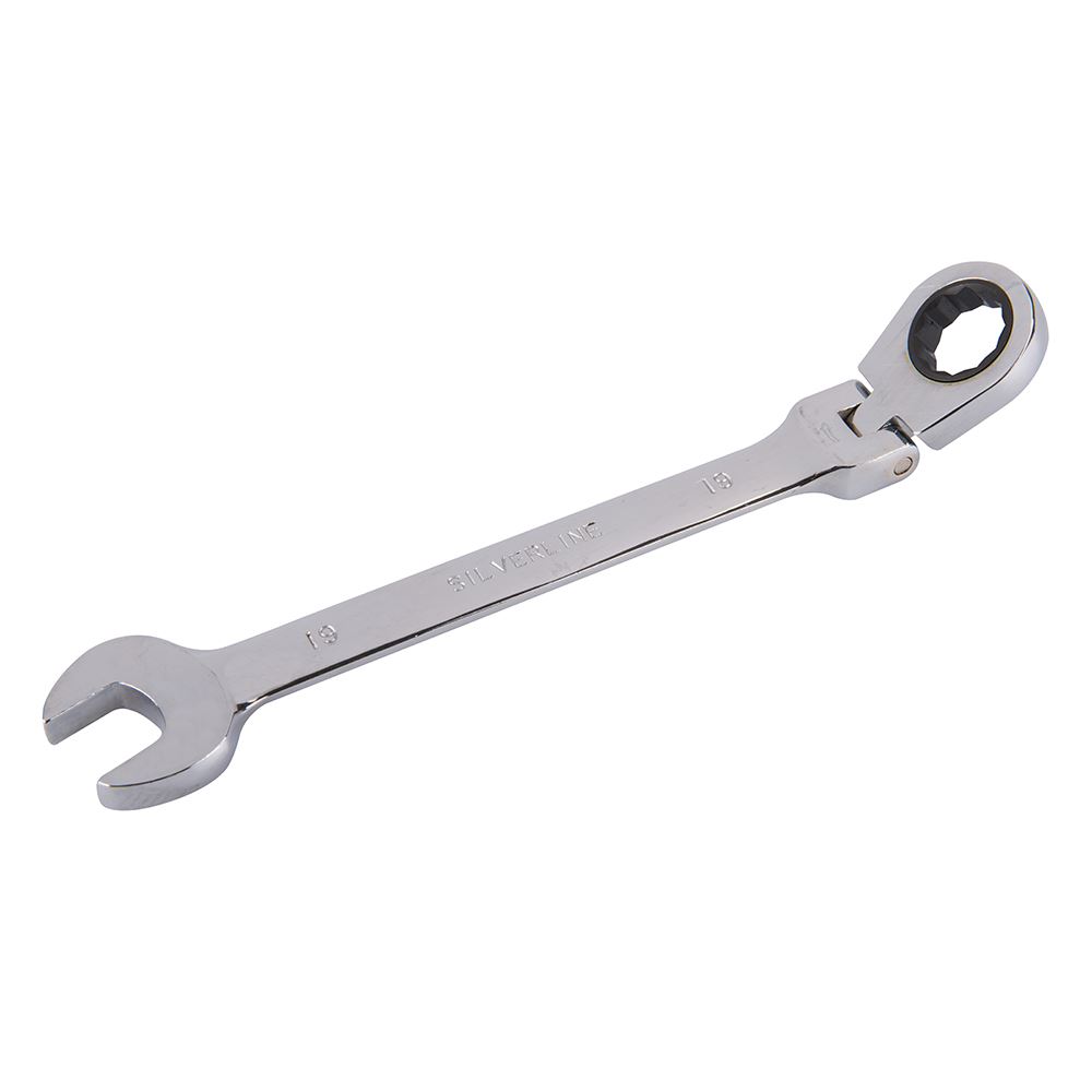 Silverline Chave de Encaixe Articulada 19mm com Cabeça Flexível