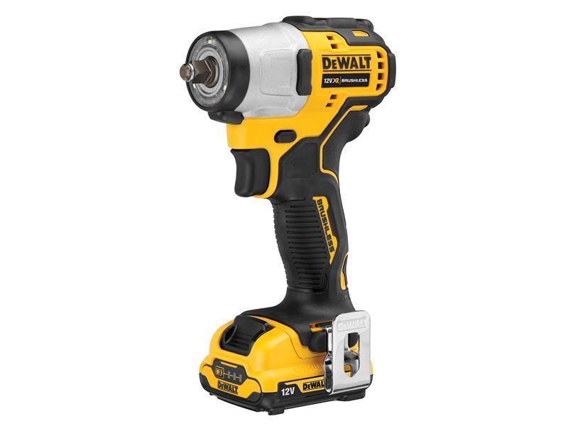 DeWALT DCF902D2 XR 12V Borstelloze Impactsleutel, 168Nm, 3/8 inch