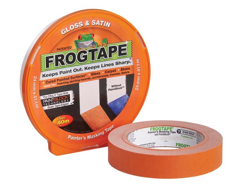 Shurtape FrogTape Gloss & Satin Verfplakband 24mm x 41.1m